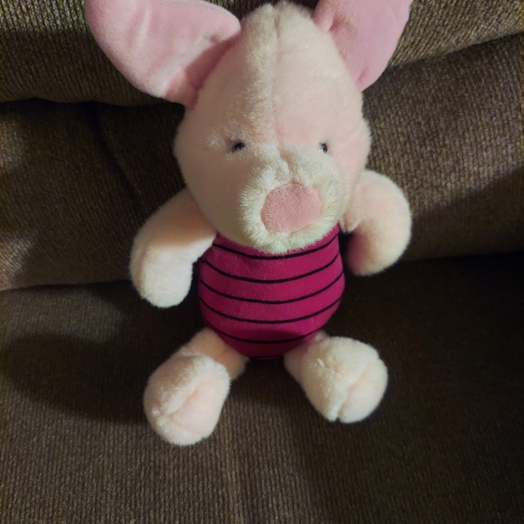 Disney Other - Disney Pink and Cream Piglet Plush Toy